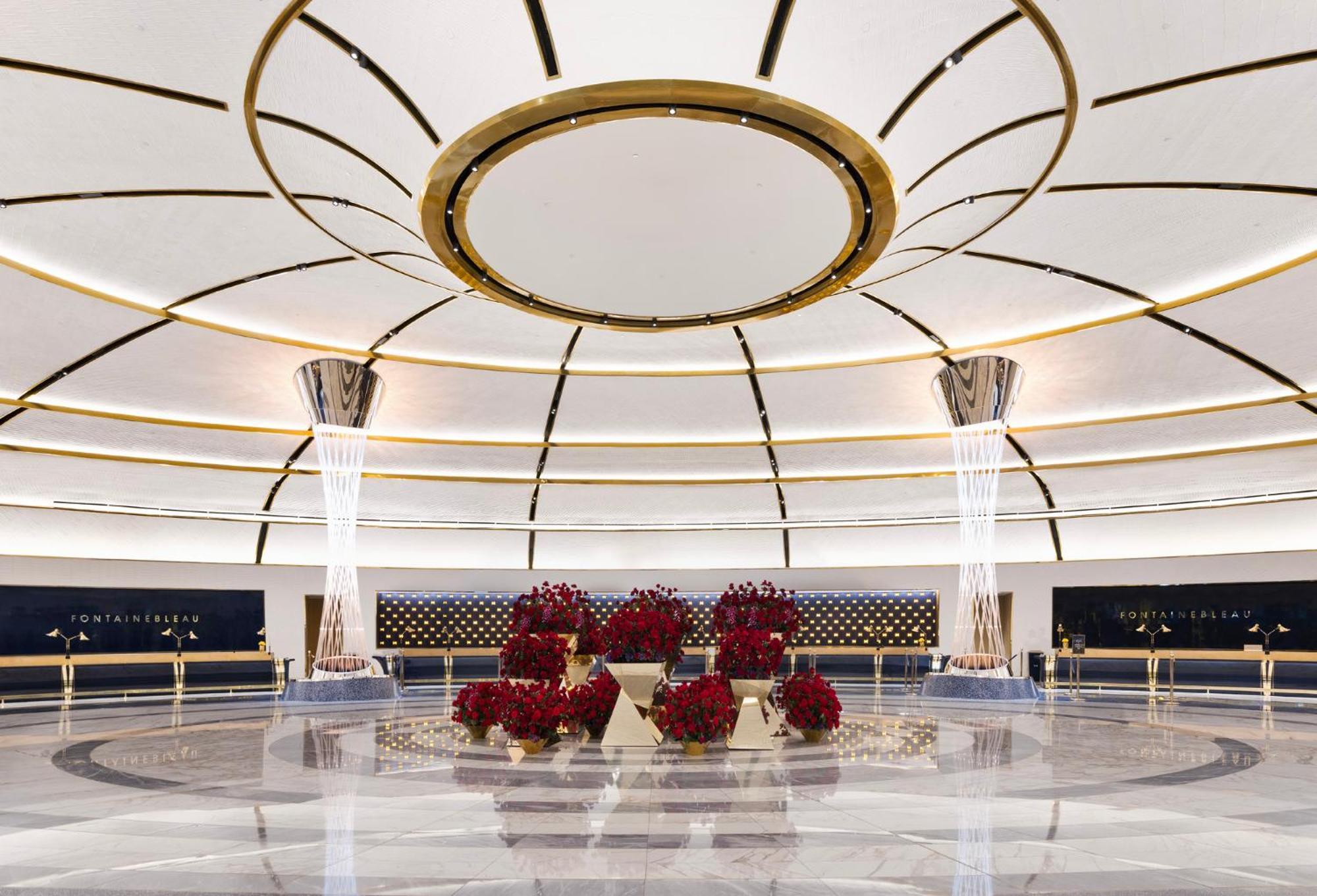 Fontainebleau Las Vegas Kültér fotó The lobby of the hotel