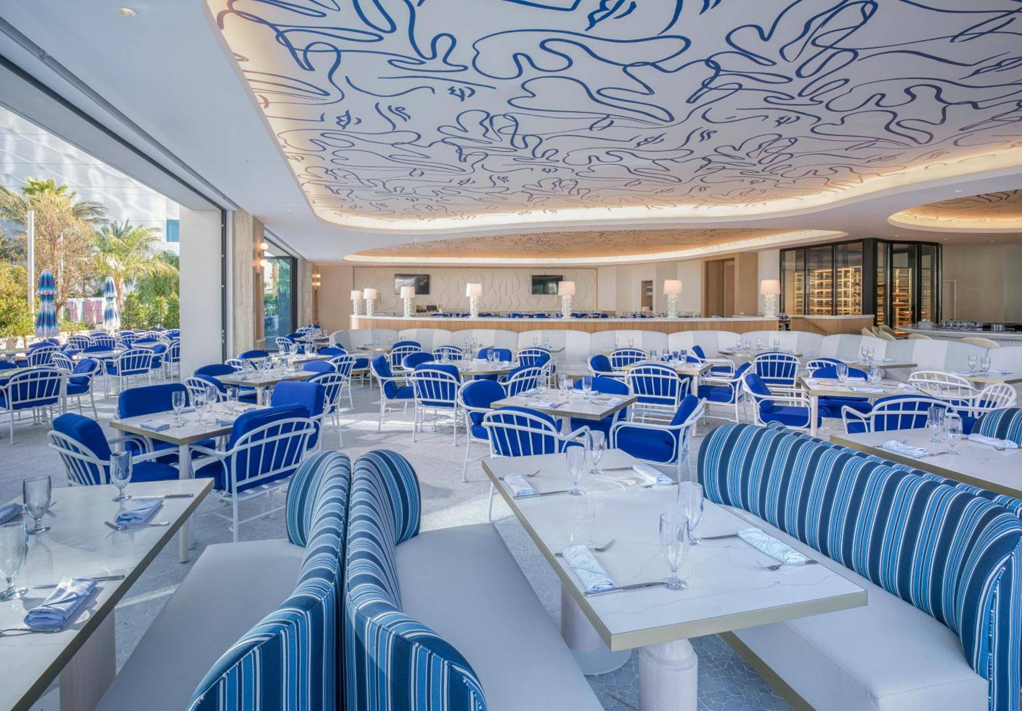 Fontainebleau Las Vegas Kültér fotó The interior of the restaurant