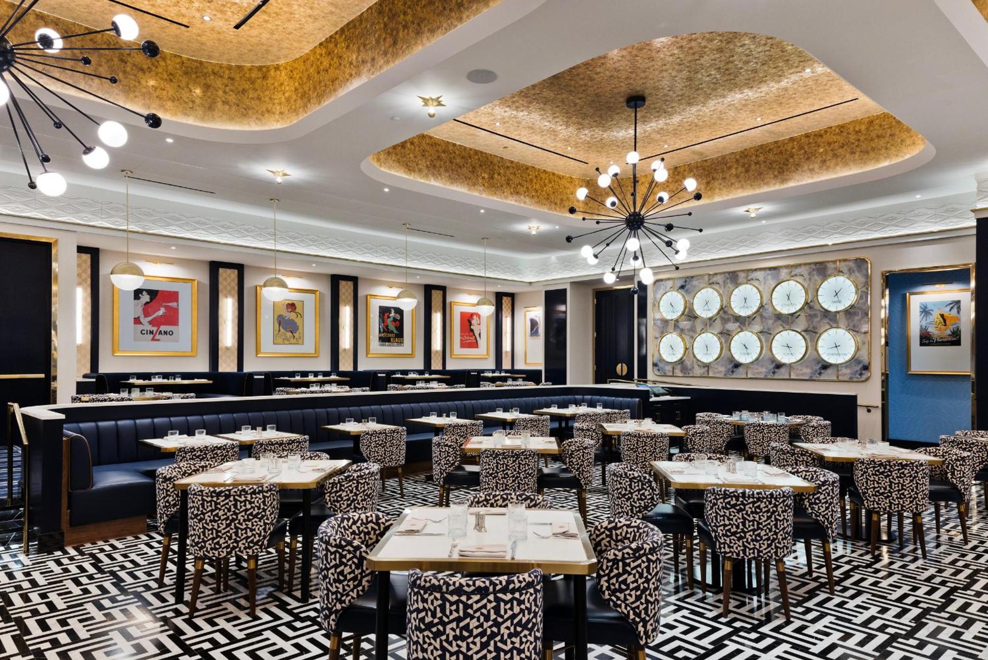 Fontainebleau Las Vegas Kültér fotó The interior of the restaurant