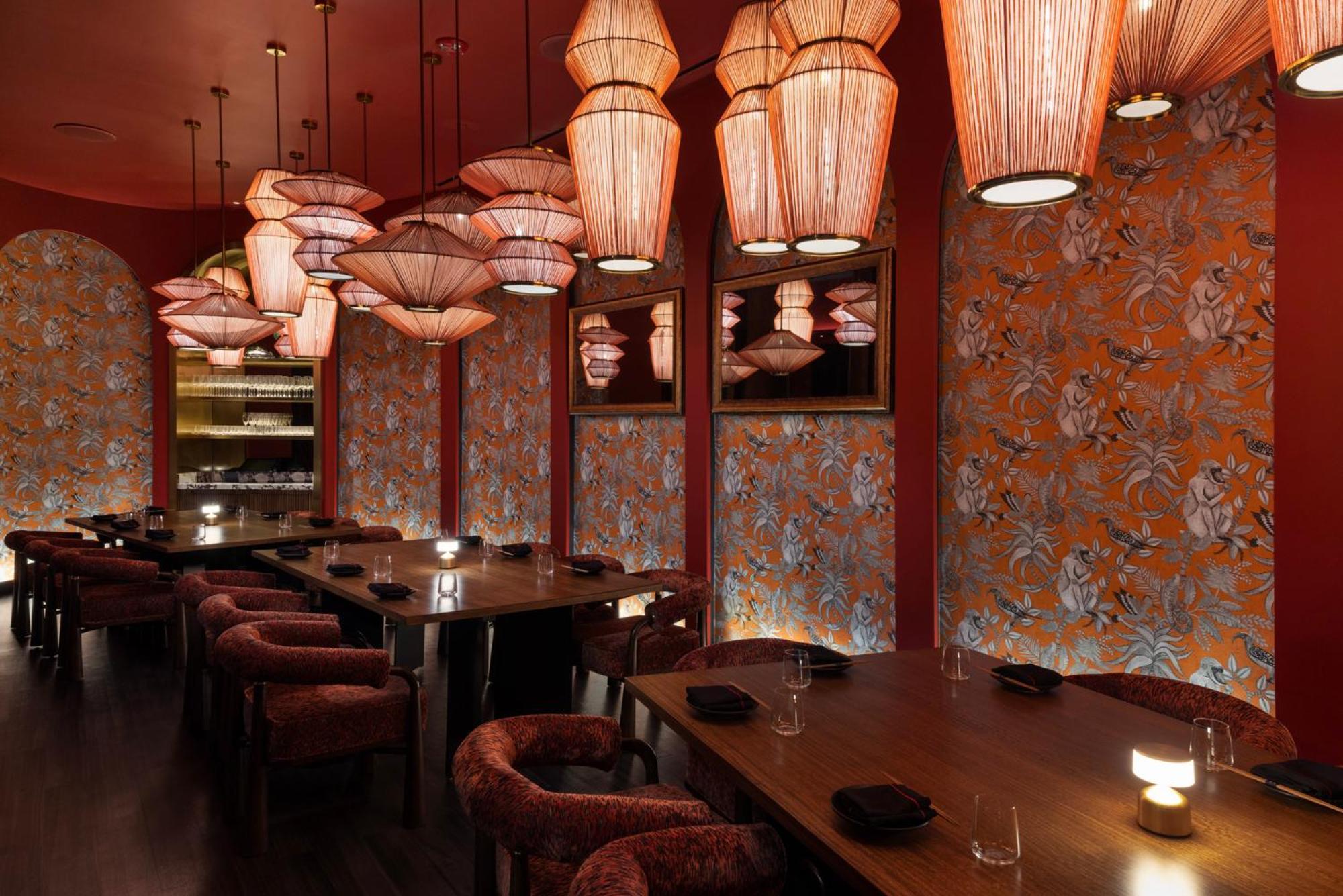 Fontainebleau Las Vegas Kültér fotó Interior of the restaurant