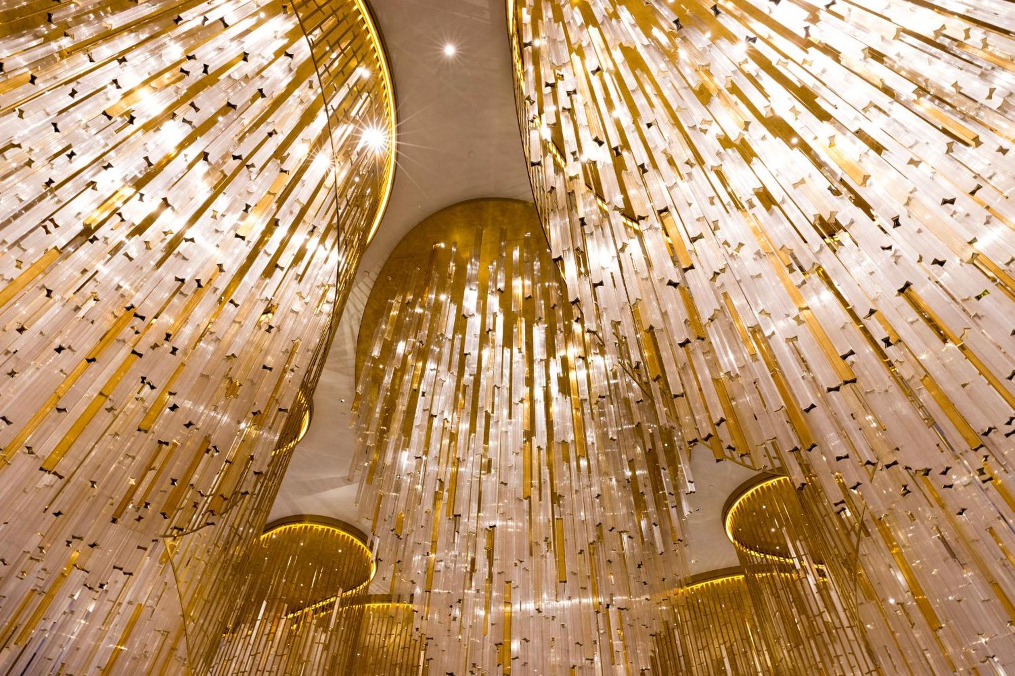 Fontainebleau Las Vegas Kültér fotó The interior of the new building